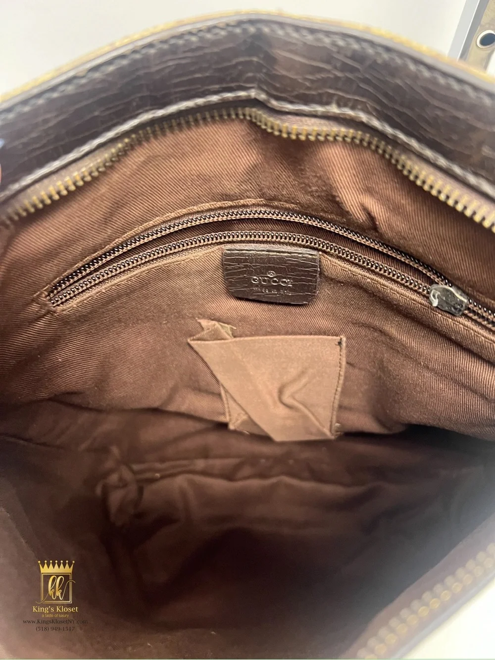 Long gucci pvc tote bag